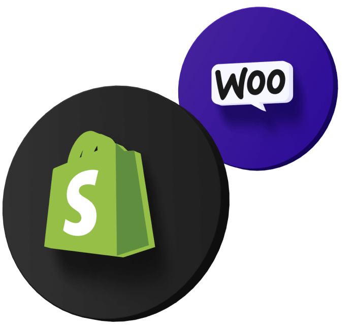 shopify and woo-commerce image