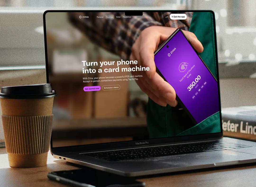 A link to article about Ziina's partnership with Virtuzone.