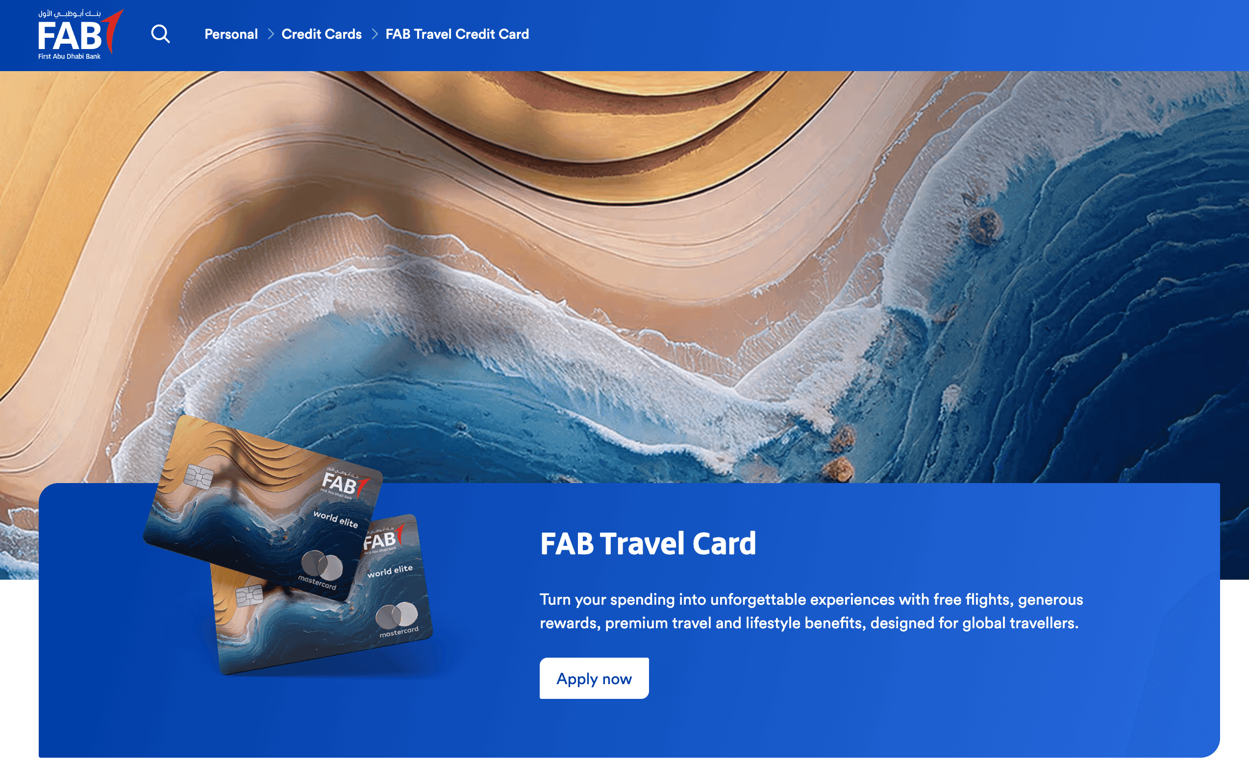 FAB travel card